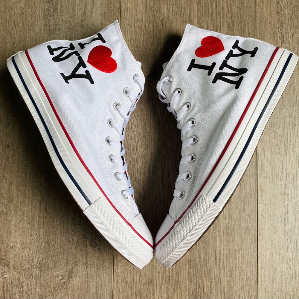 NWT Converse Chuck Taylor All Star “I Love NY” - Picture 5 of 11